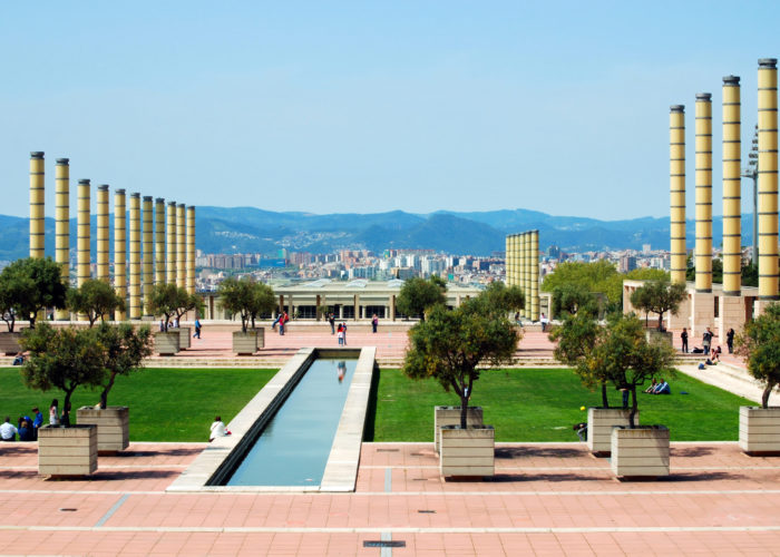 Olympic Stadium and Park, Barcelona, Spain